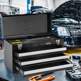 VEVOR Φορητή Μεταλλική Εργαλειοθήκη 20.5 ιντσών με 3 Συρτάρια Οργάν... VEVOR Φορητή Μεταλλική Εργαλειοθήκη 20.5 ιντσών με 3 Συρτάρια Οργάν...