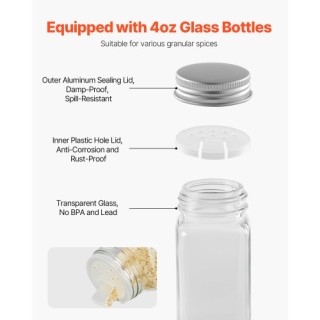 VEVOR Οργανωτής Μπαχαρικών Ντουλαπιού 18x11 ιντσών TMSDLJTZCF36S586YV0