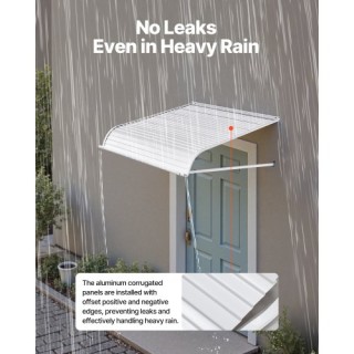 VEVOR Στέγαστρο Πόρτας Αλουμινίου 40x42 ιντσών JSGDSZYP40INDEV15V0 VEVOR Στέγαστρο Πόρτας Αλουμινίου 40x42 ιντσών JSGDSZYP40INDEV15V0