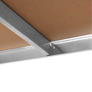 BAKAJI Ράφι 5 Επιπέδων Μεταλλικό και Ξύλινο 180x90cm Βαρέως Τύπου ... BAKAJI Ράφι 5 Επιπέδων Μεταλλικό και Ξύλινο 180x90cm Βαρέως Τύπου ...