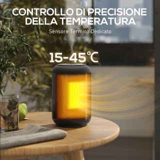 HOMCOM Ηλεκτρική Θερμάστρα με Ρυθμιζόμενες 3 Λειτουργίες και Χρονοδ... HOMCOM Ηλεκτρική Θερμάστρα με Ρυθμιζόμενες 3 Λειτουργίες και Χρονοδ...