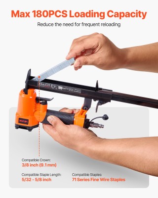 VEVOR 22-Καλιμπερ Πνευματικό Καρφωτικό για Συρραπτικά 71 Σειράς, 9.... VEVOR 22-Καλιμπερ Πνευματικό Καρφωτικό για Συρραπτικά 71 Σειράς, 9....