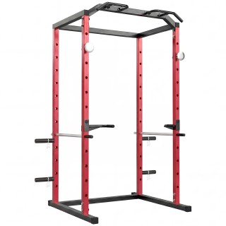 SPORTNOW Κλουβί Δύναμης, Ρυθμιζόμενο Rack με Αντοχή έως 460 κιλά A9... SPORTNOW Κλουβί Δύναμης, Ρυθμιζόμενο Rack με Αντοχή έως 460 κιλά A9...