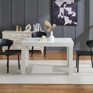 Shally Dogan Επεκτεινόμενο Τραπέζι Φαγητού 80 x 76 x 120 εκ. Έως 6 ...