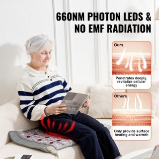 VEVOR Θερμαντικό Υπόστρωμα Υπέρυθρης Ακτινοβολίας με Πέτρες Νεφρίτ... VEVOR Θερμαντικό Υπόστρωμα Υπέρυθρης Ακτινοβολίας με Πέτρες Νεφρίτ...