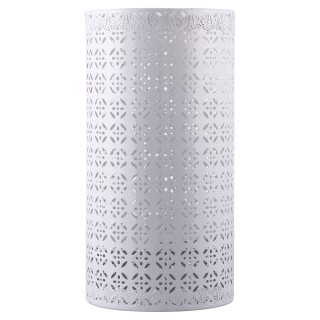 Galileo Λευκή Γυαλιστερή Σιδερένια Ομπρελοθήκη Σφυρήλατης Κουβέρτας...