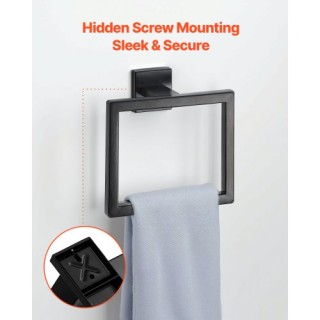 VEVOR Σετ Μαύρων Ματ Αξεσουάρ Μπάνιου, 5 Τεμάχια, Ανοξείδωτο Ατσάλι... VEVOR Σετ Μαύρων Ματ Αξεσουάρ Μπάνιου, 5 Τεμάχια, Ανοξείδωτο Ατσάλι...