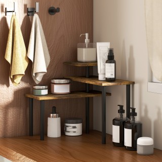 HOMCOM Ράφι Κουζίνας 3 Επιπέδων Περιστρεφόμενο Εξοικονόμησης Χώρου ... HOMCOM Ράφι Κουζίνας 3 Επιπέδων Περιστρεφόμενο Εξοικονόμησης Χώρου ...