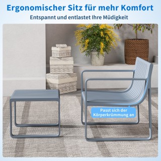 Costway Ανθεκτικό 2-κομμάτι Σετ Εξωτερικών Επίπλων από Υψηλής Ποιότ... Costway Ανθεκτικό 2-κομμάτι Σετ Εξωτερικών Επίπλων από Υψηλής Ποιότ...