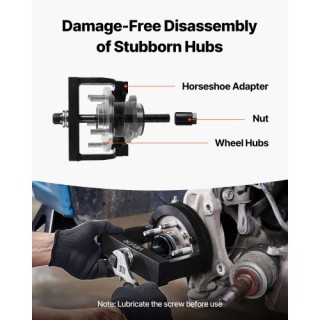 VEVOR Σετ Εργαλείων Αφαίρεσης & Τοποθέτησης Τροχών και Ρουλεμάν για...