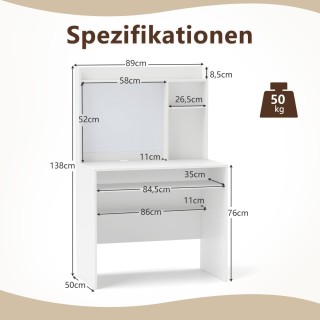 Costway Υψηλής Ποιότητας Γραφείο Υπολογιστή με Αποθηκευτικό Χώρο κα... Costway Υψηλής Ποιότητας Γραφείο Υπολογιστή με Αποθηκευτικό Χώρο κα...