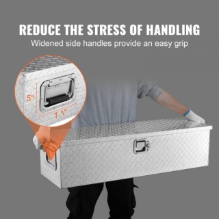 VEVOR Ανθεκτικό Αλουμινένιο Κουτί Εργαλείων για Φορτηγά, 39x13x10, ... VEVOR Ανθεκτικό Αλουμινένιο Κουτί Εργαλείων για Φορτηγά, 39x13x10, ...