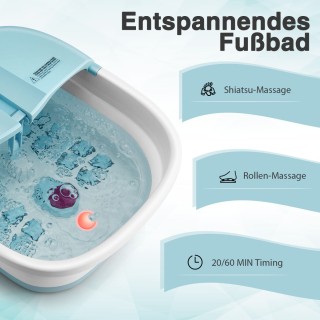 Costway  Πολυλειτουργική Συσκευή Μασάζ Ποδιών με Ρυθμιζόμενη Θερμοκ...