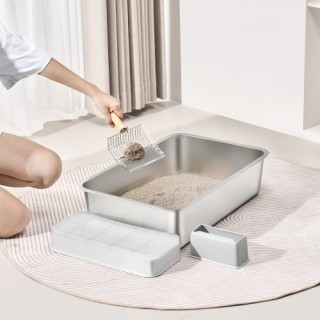 VEVOR  Κουτί Άμμου Γάτας 6 με Φίλτρο και Αντιοσμητική Λειτουργία KF...