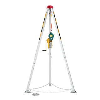 VEVOR Σετ Τρίποδας Διάσωσης για Κλειστούς Χώρους με Ανυψωτικό Βαρού...