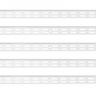 VEVOR Ρυθμιζόμενο Σύστημα Ραφιών Τοίχου από Ατσάλι 60 ιντσών (Σετ 5...