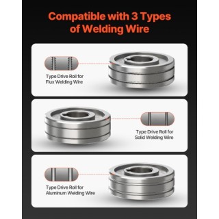 VEVOR Πιστόλι Συγκόλλησης 200Α με Καλώδιο 20FT Συμβατό με Hobart Ir...