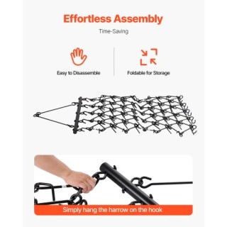 VEVOR Σύρσιμο Άροτρο 4x4 ft για Εξομάλυνση Τοπίου LP44FTDPK0002OK0ZV0 VEVOR Σύρσιμο Άροτρο 4x4 ft για Εξομάλυνση Τοπίου LP44FTDPK0002OK0ZV0