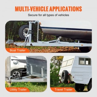 VEVOR Βάση Ρεζέρβας Τρέιλερ, 160 lbs, Συμβατή με 4, 5, 6 & 8 Μπουλό...