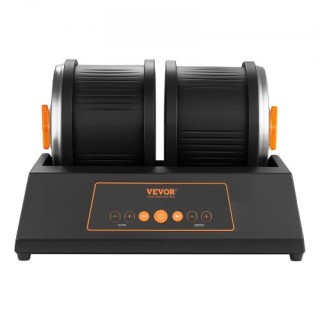 VEVOR Σετ Λείανσης Βράχων 8 lbs, Πολυταχύτητα με Διπλό Κάδο YSDMJHS...