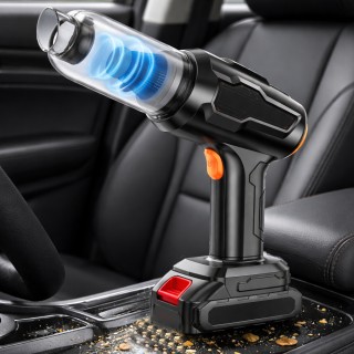 BAKAJI Ασύρματη Σκούπα Χειρός 18V με Ακροφύσια και Αξεσουάρ 02001814