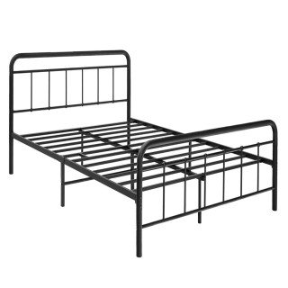 Costway  Ιδανικό Μεταλλικό Κρεβάτι με Αποθηκευτικό Χώρο και Μοντέρν...