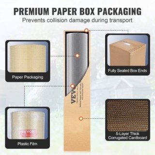 VEVOR Πλέγμα Σύρματος 1/4 48in x 100ft 23 Ga για Περίφραξη Κοτόπουλ... VEVOR Πλέγμα Σύρματος 1/4 48in x 100ft 23 Ga για Περίφραξη Κοτόπουλ...