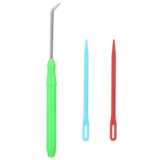 BAKAJI Σετ Κυκλικού Πλεκτού, Βελόνες και Αξεσουάρ 4τμχ για Καπέλα 0...