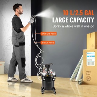 Δοχείο Βαφής VEVOR 10L με Αυτόματη Ανάδευση 70 psi  PQYLGZDXOX10JBI...