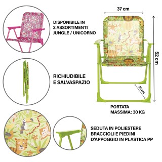 Galileo Παιδική καρέκλα με μπράτσα, κατασκευή από ανθρακοχάλυβα Est...