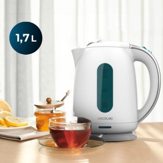 Βραστήρας 1,7 Lt 2200 W Λευκό Thermosense 180 Cecotec CEC-01418 Βραστήρας 1,7 Lt 2200 W Λευκό Thermosense 180 Cecotec CEC-01418