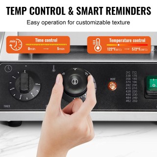 Βαφλιέρα 2000 W Vevor SYBLSHFBJDP26QFTEV2