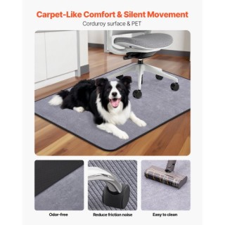 VEVOR Ματ Καρέκλας 36 x 48 ιντσών για Σκληρά Δάπεδα με Επιφάνεια Κο... VEVOR Ματ Καρέκλας 36 x 48 ιντσών για Σκληρά Δάπεδα με Επιφάνεια Κο...