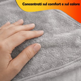 BAKAJI Ηλεκτρική Θερμοφόρα Πλάτης και Αυχένα Mantellina με Χειριστή...