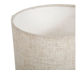 Ostaria Λάμπα Κεραμική Στριφτή Twist Μπεζ -36176