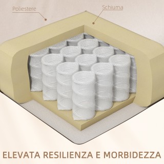 HOMCOM  Πολυθρόνα Μασάζ και Ανακλινόμενη με Υποπόδιο και Τηλεχειρισ...