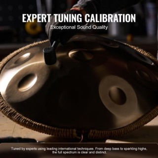 VEVOR Χειροποίητο Τύμπανο 22 12 Νότες Ρε Ελάσσονα με Μπαγκέτα SDG22...