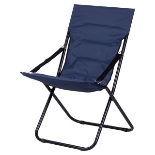 Galileo Πολυθρόνα-ξαπλώστρα με επένδυση και μπράτσα, πτυσσόμενη μετ...