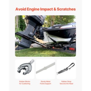 VEVOR Ρυθμιζόμενος Προστατευτικός Διασώστης Πρύμνης 32-44 ιντσών με...