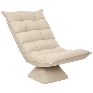 HOMCOM Πολυθρόνα Relax Περιστρεφόμενη 360° με Ρυθμιζόμενη Πλάτη 5 Θ...