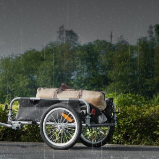 VEVOR Τρέιλερ Ποδηλάτου, 45kg Φορτίο, Αναδιπλούμενο, 16 Τροχοί, Αντ... VEVOR Τρέιλερ Ποδηλάτου, 45kg Φορτίο, Αναδιπλούμενο, 16 Τροχοί, Αντ...