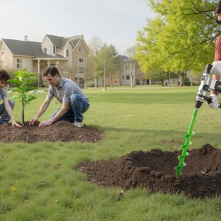 VEVOR Τρυπάνι Γεωτρυπάνου 2.36 x 31.1 ίντσες Σπειροειδής Γεώπλαστης... VEVOR Τρυπάνι Γεωτρυπάνου 2.36 x 31.1 ίντσες Σπειροειδής Γεώπλαστης...