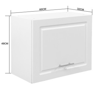 Shally Dogan Αναδιπλούμενο Κρεμαστό Ντουλάπι Κουζίνας Τοίχου Ξύλινο...