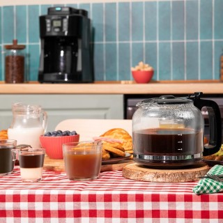 Ψηφιακή Καφετιέρα Φίλτρου με Μύλο, Χωρητικότητα 12 Φλιτζάνια & Τεχν... Ψηφιακή Καφετιέρα Φίλτρου με Μύλο, Χωρητικότητα 12 Φλιτζάνια & Τεχν...