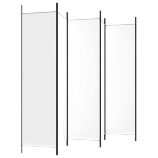 vidaXL Διαχωριστικό Δωματίου με 6 Πάνελ Λευκό 300 x 200 εκ. από Ύφα...