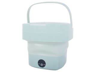 Φορητό Αναδιπλούμενο Πλυντήριο Ρούχων Ταξιδιού 40W  24,5 x 26,5 x 2...