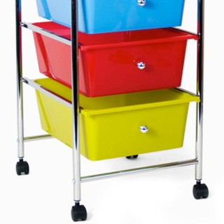 BAKAJI Πολυλειτουργικό Μεταλλικό Τρόλεϊ με 3 Πλαστικά Συρτάρια 33 ... BAKAJI Πολυλειτουργικό Μεταλλικό Τρόλεϊ με 3 Πλαστικά Συρτάρια 33 ...
