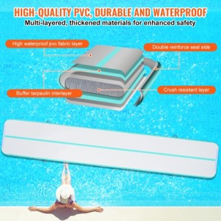 VEVOR Φουσκωτό Στρώμα Γυμναστικής 20FT με Αντλία ZFXKKFQD20FTIEG8XV2 VEVOR Φουσκωτό Στρώμα Γυμναστικής 20FT με Αντλία ZFXKKFQD20FTIEG8XV2