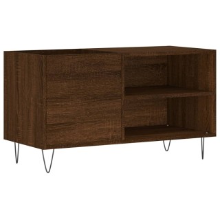 vidaXL Ντουλάπι για Δίσκους από Καφέ Δρυς, 85x38x48 εκ., Συνθετικό ...