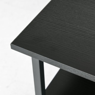 HOMCOM Καρότσι Εκτυπωτή με 3 Ράφια & 4 Τροχούς, Ξύλο & Ατσάλι, 50x5...